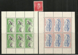 Nouvelle-Zélande, Année 1957, Deux Feuillets + 1 Timbre Neufs **.  Côte 42,00 € - Neufs