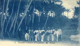 SÃO S TOMÉ, Tunantes A Sombra De Coqueiros, 2 Scans - Sao Tome En Principe
