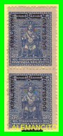 YUGOSLAVIA - KRALJEVSTVO SRBA HRVATA SLOVENACA. KING TOMISLAV  1931 - 2 UNIDADES - Ungebraucht