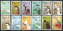 165 OCEAN INDIEN 1990 - Yvert 94/105 - Oiseau - Neuf ** (MNH) Sans Trace De Charniere - Britisches Territorium Im Indischen Ozean