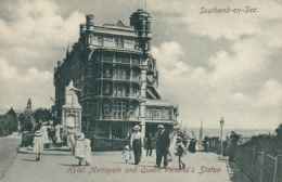 GB SOUTHEND ON SEA / Hotel Metropole And Queen Victoria's Statue / - Southend, Westcliff & Leigh