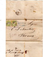 1879 LETTERA CON ANNULLO  MUNCHEN - Lettres & Documents