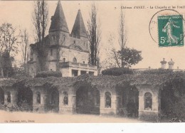 Cp , 28 , ANET , Château , La Chapelle Et Les Fouilles - Anet