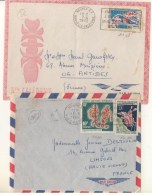 NOUVELLE-CALEDONIE - 4 Belles Lettres - Années 60/70 - Lettres & Documents