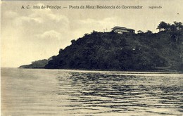 SÃO S. TOMÉ, THOMÉ, ILHA DO PRINCIPE, Ponta Da Mina, Residencia Do Governador, 2 Scans - São Tomé Und Príncipe