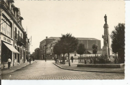 BILLY MONTIGNY    Le Monument Et Rue Jean Jaures - Autres & Non Classés