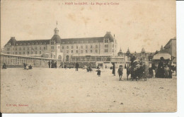 MALO LES BAINS     La Plage Et Le Casino   No 5  L.S - Malo Les Bains