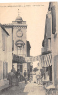 13-  LES-SAINTES- MARIES- DE-LA-MER -  GRANDE RUE , CAFE HOTEL DE LA POSTE - Saintes Maries De La Mer