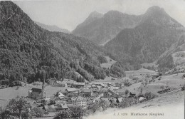 MONTBOVON → Kleines Dorf Bei Gruyère 1911 - Montbovon
