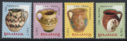 Romania 2007 Romanian Pottery. Mi 6247-6250 MNH - Ongebruikt