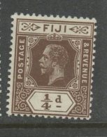 Fiji 1916 1/4p King George Issue #79 - Fiji (...-1970)