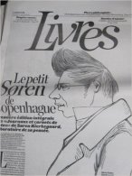 Liberation Supplément Livres Du 07/06/07 : Kierkegaard / Beigbeder / Westerfeld / Blunenberg - Newspapers - Before 1800