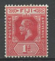 Fiji 1912 1p King George Issue #81 MH - Fiji (...-1970)