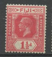 Fiji 1927 1 1/2p King George Issue #97 MH - Fidji (...-1970)