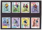 2002 WORLD CUP FOOTBALL IN JAPAN AND S.KOREA 8 VALUES MNH - Neufs