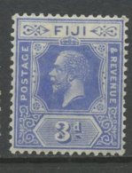 Fiji 1923 3p King George Issue #99  MH - Fidji (...-1970)