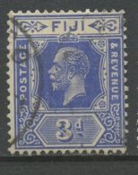 Fiji 1923 3p King George Issue #99 - Fidji (...-1970)