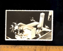 Delcampe - POINTE NOIRE CONGO AFRIQUE EQUATORIALE FRANCAISE : Future église Notre Dame Maquette - Pointe-Noire