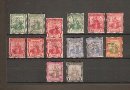 TRINIDAD AND TOBAGO 1913 - 1923 FINE USED LOT INCLUDING CATALOGUE LISTED COLOUR VARIETIES Cat £37.50 - Trinité & Tobago (...-1961)