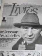 Liberation Supplément Livres Du 04/12/03 : Que Sont Devenus Les Goncourt, Miomandre - Journaux Anciens - Avant 1800