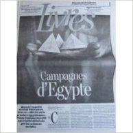 Libération, Supplément Livres Du 05/02/2004 : Fanny Colonna, Récits De La Province égyptienne . 8 Pages - Kranten Voor 1800