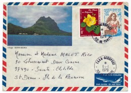 POLYNESIE FRANCAISE - 4 Enveloppes 1979 - 1998 - 2002 - Affranchissements Divers - Autres & Non Classés