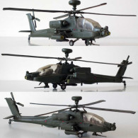 Boeing AH-64D Apache 1/48 Fully Assembled VERY RARE Awarded The BRONZE MEDAL - Elicotteri