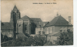 VIVONNE - Le Chevet De L'Eglise - Vivonne