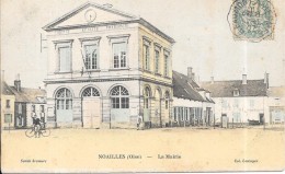 NOAILLES - 60 - CPA COLORISEE De La Mairie - Edit Lescuyer - GRIB - - Noailles