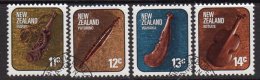 New Zealand 1975-81 Maori Artefacts Set Of 4, Used - Gebruikt