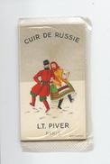 PAQUET CARTES PARFUMEES PIVER - CUIR DE RUSSIE - Antiguas (hasta 1960)