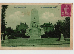 59 - Merville - CPA - Le Monument Aux Morts - - Merville