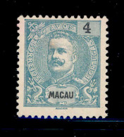 ! ! Macau - 1898 D. Carlos 4 A - Af. 83 - NGAI - Unused Stamps