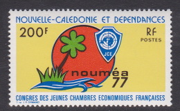 New Caledonia SG 585 1977 Junior Chambers Of Commerce MNH - Ungebraucht