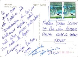 MALDIVES - STAMP TIMBRE ( 2 SCANS ) - Maldives