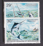 New Caledonia SG 616-17 1979 Sea Fishes MNH - Nuevos