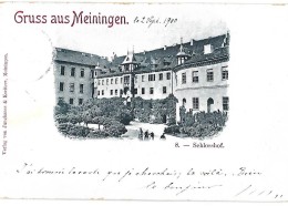 GRUSS AUS MEININGEN  Schlosshof - Meiningen