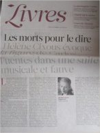 Libération Supplément Livres Du 24/01/13 : Cixous, Chapitre Los / Christian Duverger, Cortes - Periódicos - Antes 1800