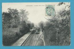 CPA - Chemin De Fer - Train En Gare De LIANCOURT 60 - Liancourt