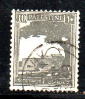 T182 - PALESTINA , Gibbons N. 97a Usato . Dent 14 1/2 X 14 - Palestine