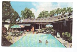 REF 252  : CPSM Dominique Dominica Fort Young Hotel Swimming Pool Roseau - Dominica