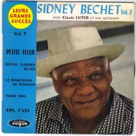 45 T SIDNEY-BECHET  " VOGUE " PETITE FLEUR   ROYAL GARDEN BLUES - Jazz