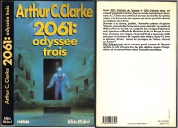 ARTHUR-C-CLARKE  " 2061  ODYSSEE TROIS " ALBIN-MICHEL  GRAND-FORMAT  DE 1989 - Albin Michel