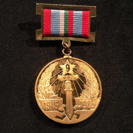 JUBILEE Bulgaria Bulgarian Medal 40 Years Victory GPW WW2 May 9 1945 1985 Veteran BADGE MEDAL PIN ORDER LOW PRICE - Sonstige & Ohne Zuordnung