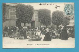 CPA  Métier Marchands Ambulants Le Marché Aux Légumes BOURGES 18 - Bourges