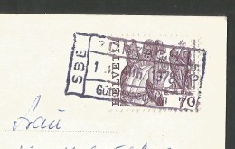 ZURZACH AG Thermalkurort SBB Bahn-Stempel Güterexpedidion Zurzach 1978 - Zurzach