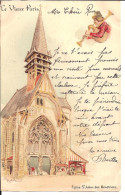 Vieux Paris, Robida, Eglise Saint Julien Des Ménétriers. - Robida