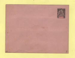 Inde - Entier Postal - Enveloppe 147x112 - 25c - Rabat Colle - Sonstige & Ohne Zuordnung