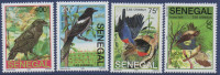 Sénégal 2006 Les Oiseaux Vögel Birds Rouge Gorge Corneille Pie Rossignol 4 Val. RARE MNH - Other & Unclassified