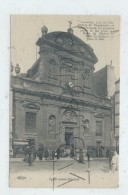 Paris 3 ème Ar (75) : L'Église Sainte-Élisabeth-de-Hongrie, Rue Du Temple  En 1910 (animée) PF. - Arrondissement: 03